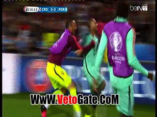 "كواريزما"يتقدم بالهدف الاول لـ البرتغال فى كرواتيا
