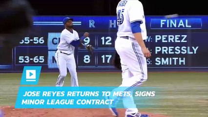 Jose Reyes returns to Mets, signs minor league contract
