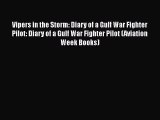 Read Vipers in the Storm: Diary of a Gulf War Fighter Pilot: Diary of a Gulf War Fighter Pilot