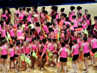 Kléopâtre, final du gala de gymnatique rythmique - US Créteil