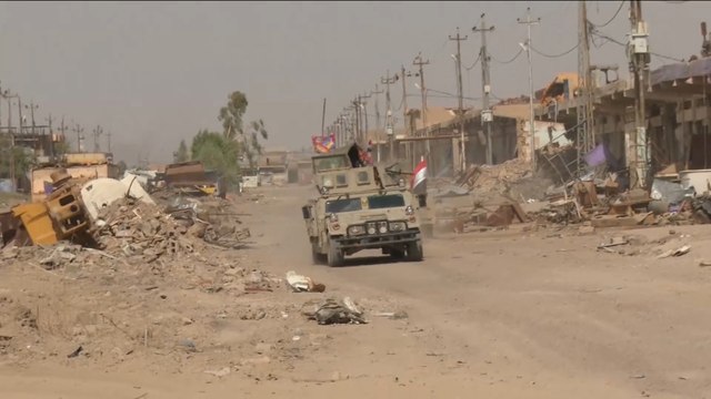 القوات العراقية تسيطر على حي المعلمين شمال الفلوجة