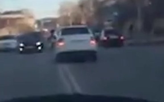 Как ездят по городу в Махачкале