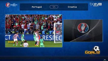 ملخص مباراة البرتغال وكرواتيا 1-0 [2016_06_25] يورو 2016 [حفيظ دراجي