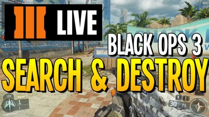 Black Ops 3: KUDA SMG SEARCH & DESTROY - multiplayer gameplay