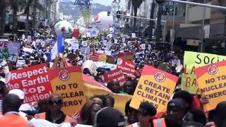 Global Day of Action march at COP 17
