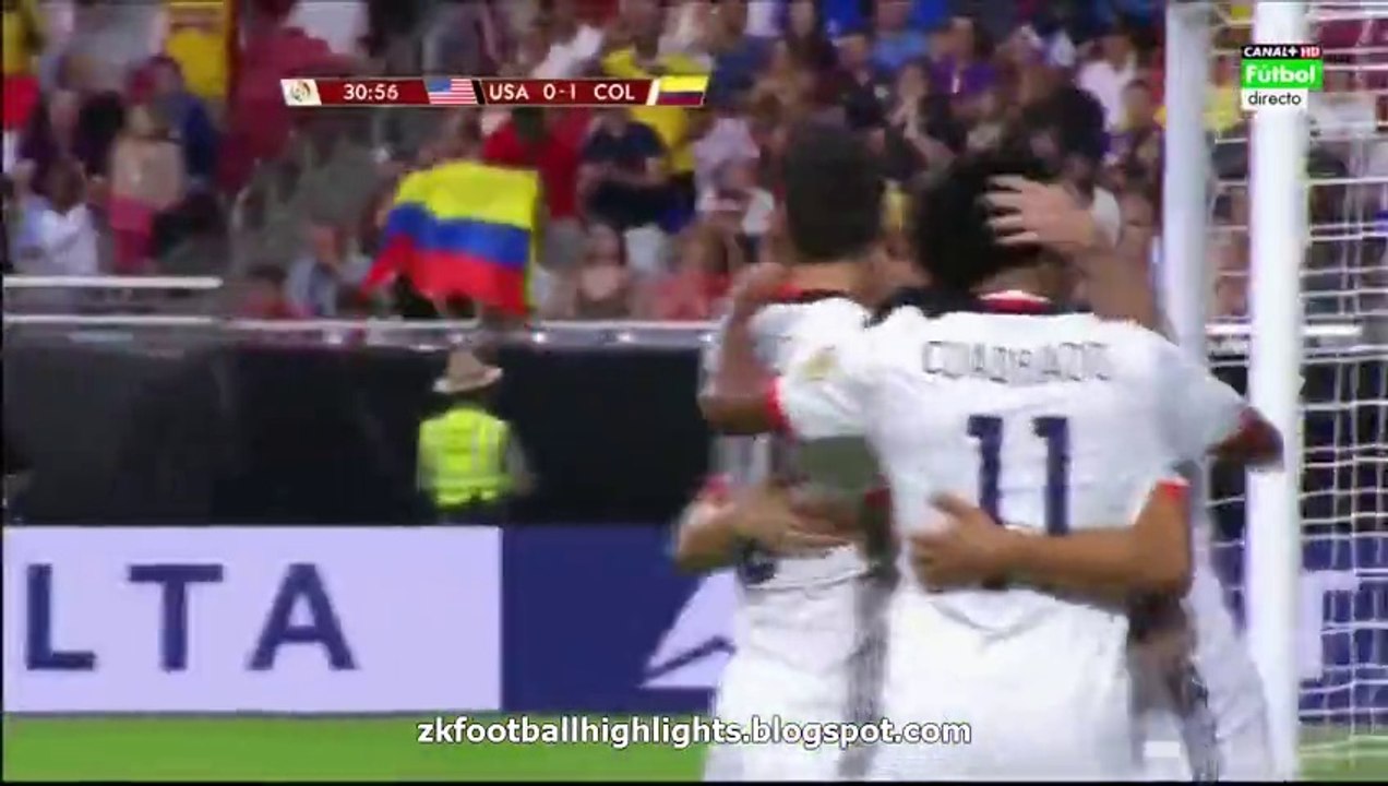 0-1 Carlos Bacca Goal HD - USA 0-1 Colombia _ Copa America Centenario _ 25.06.2016 HD