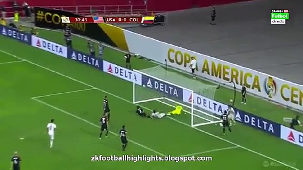 Carlos Bacca Goal HD - USA 0-1 Colombia 26-06-2016
