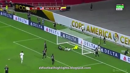 Carlos Bacca Goal HD - USA 0-1 Colombia 26-06-2016