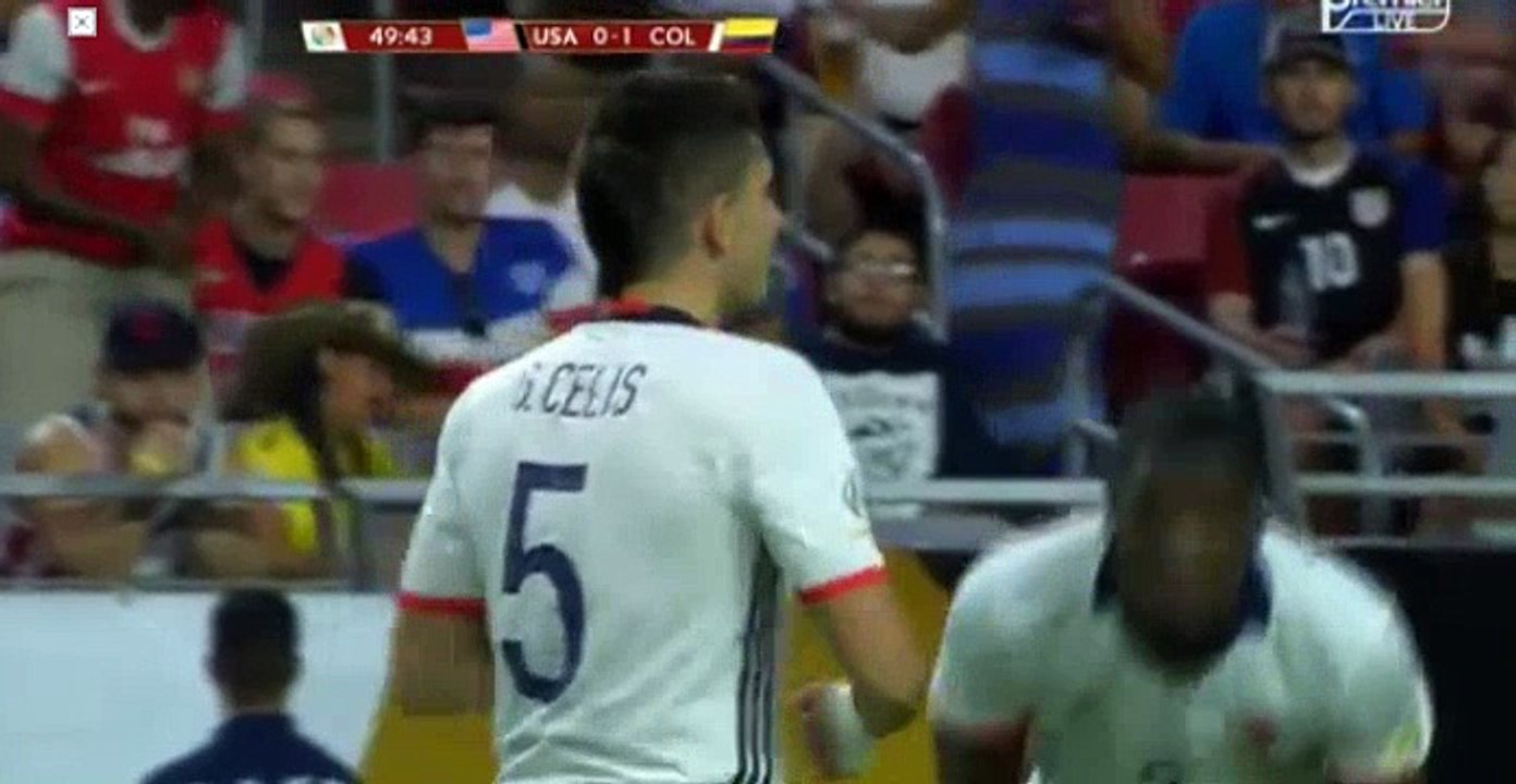 Clint Dempsey  Amasing Free Kick | USA vs Colombia (Copa America Centenario 2016) HD
