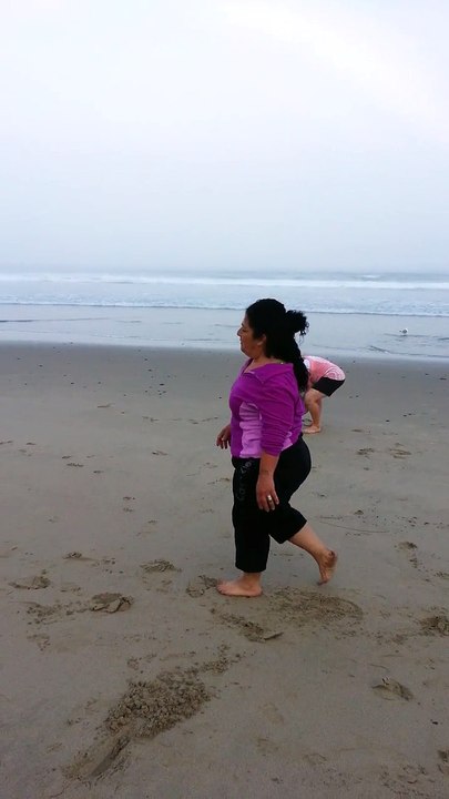 Beach workouts the bestCrystal Sutfin
