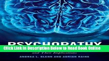 Read Psychopathy: An Introduction to Biological Findings and Their Implications (Psychology and