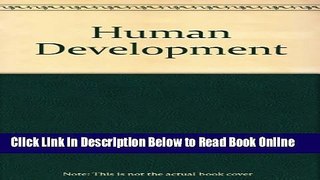 Download Human Development: A Life Span View  Ebook Free