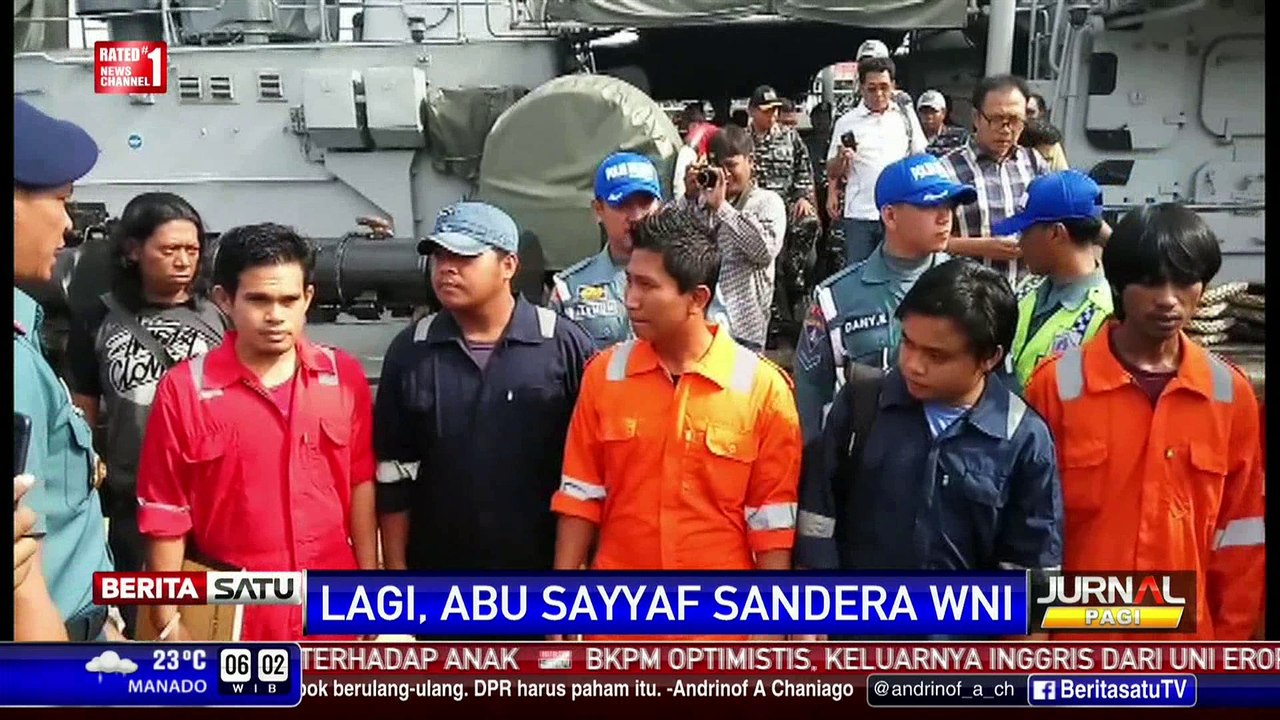 Selamat dari Penculikan, 6 ABK Dinyatakan Sehat