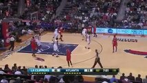 Blake Griffin Splits the Double Team and Slams it - Clippers @ Hawks 4/24/2012