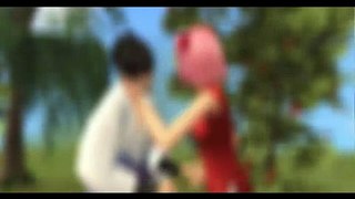Sasuke and Sakuras first Kiss - Sims 2