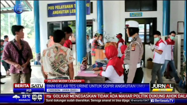 Tes Urine, Sopir Bus Kota Cirebon Positif Narkoba