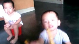 My 2 sons berak video-2011-01-22-16-56-37