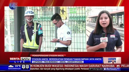 Mulai Dioperasikan, Stasiun Ancol Sepi Penumpang