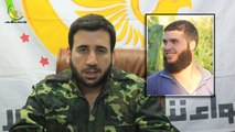 شام ريف دمشق داريا بيان إعلان استشهاد قائد الكتيبة الموحدة في لواء جيش الإسلام 26 12 2015
