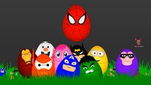 Colors for Children to Learn with SuperHeroes Surprise Eggs - Colours for Kids to Learn