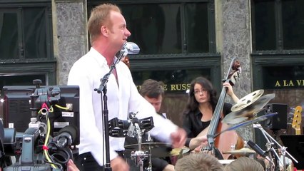 Sting performs 'Englishman In New York' live in NYC