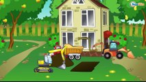 Cars & Trucks Cartoons for children - Tow Truck - Service Vehicles in Kids Cartoon