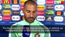 EURO 2016 - Croatia 0-1 Portugal - Ricardo Quaresma Post-Match Interview 25.06.2016