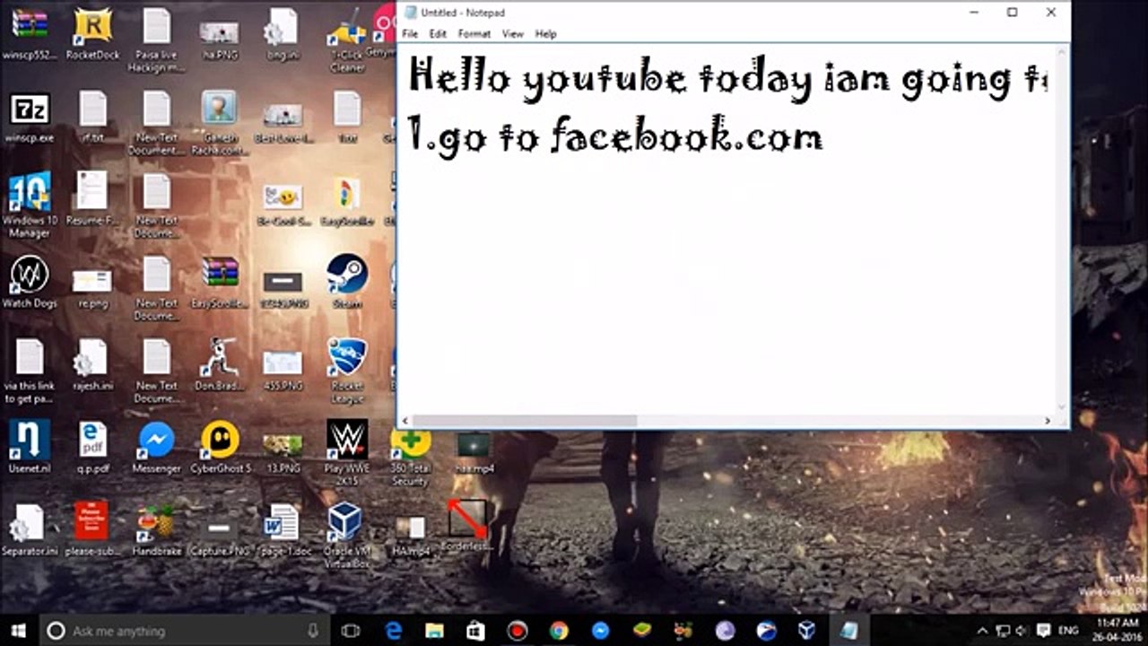 How to hack facebook by using direct method