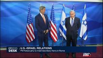 06/26: Israel-U.S: PM Netanyahu to meet Secretary Kerry in Rome