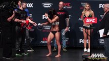 UFC on FOX 19 Weigh-Ins: Rose Namajunas vs. Tecia Torres