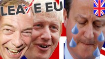 Britain backs Brexit and says cheerio to the European Union