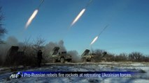 Rebeldes Pro Rússia usam lançadores de foguetes contra neonazis de Kiev