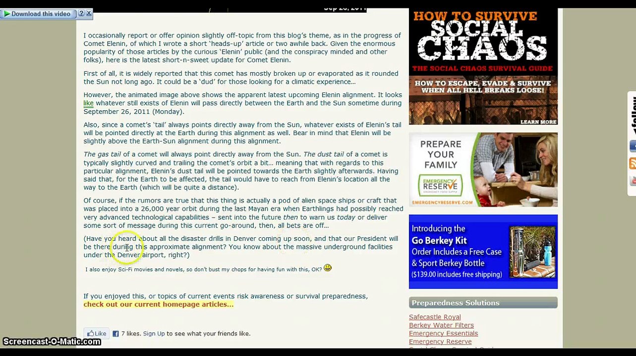 Operation Mountain Guardian Sept. 23 & Obama Jobs Bill FAIL