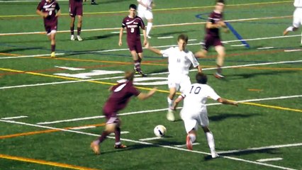 Severna Park vs. Broadneck (Boys Soccer) 10-22-13 Kwon's 3rd Goal.