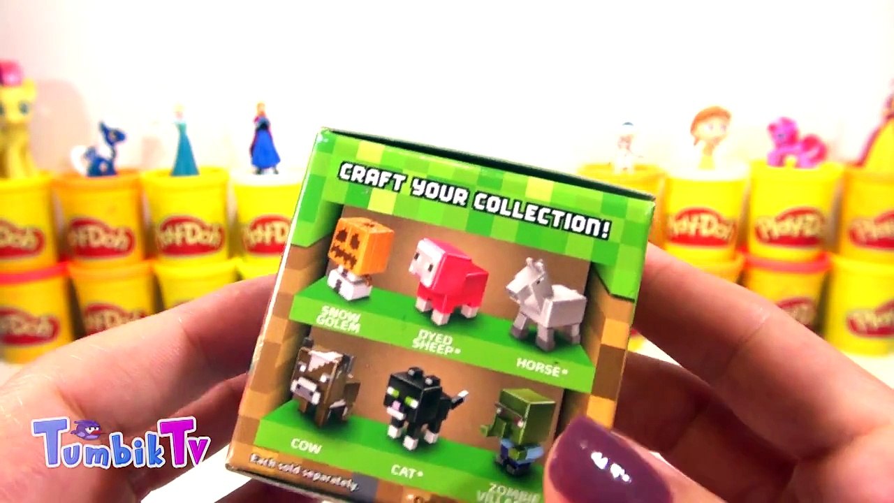 Karlar Ülkesi Olaf Dev Sürpriz Yumurta Oyun Hamuru - Frozen Oyuncakları, Elsa, Anna, Minecraft