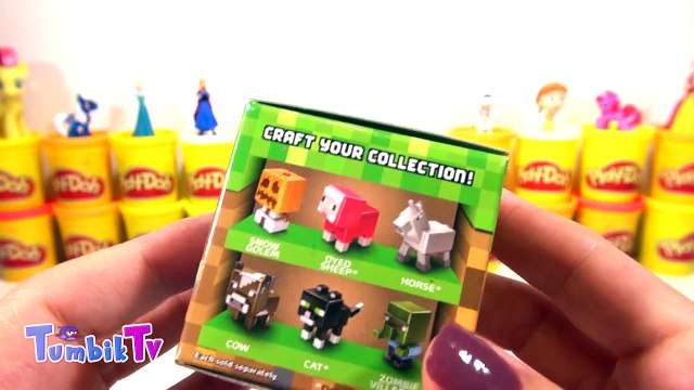 Karlar Ülkesi Olaf Dev Sürpriz Yumurta Oyun Hamuru - Frozen Oyuncakları, Elsa, Anna, Minecraft