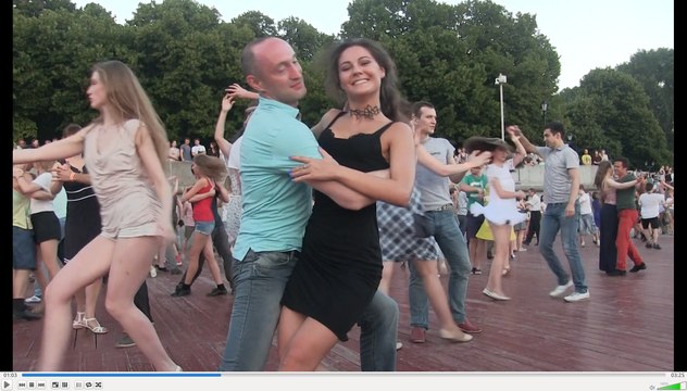 Танцы- Хастл-ОпенЭиры. Парк Горького N 3 25.06.2016