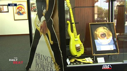 Prince's Yellow Cloud guitar, David Bowie's hair sells for $150.000