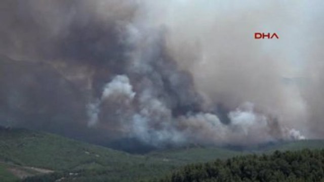 Antalya Tatil Merkezi Adrasan?da Orman Yangını -4