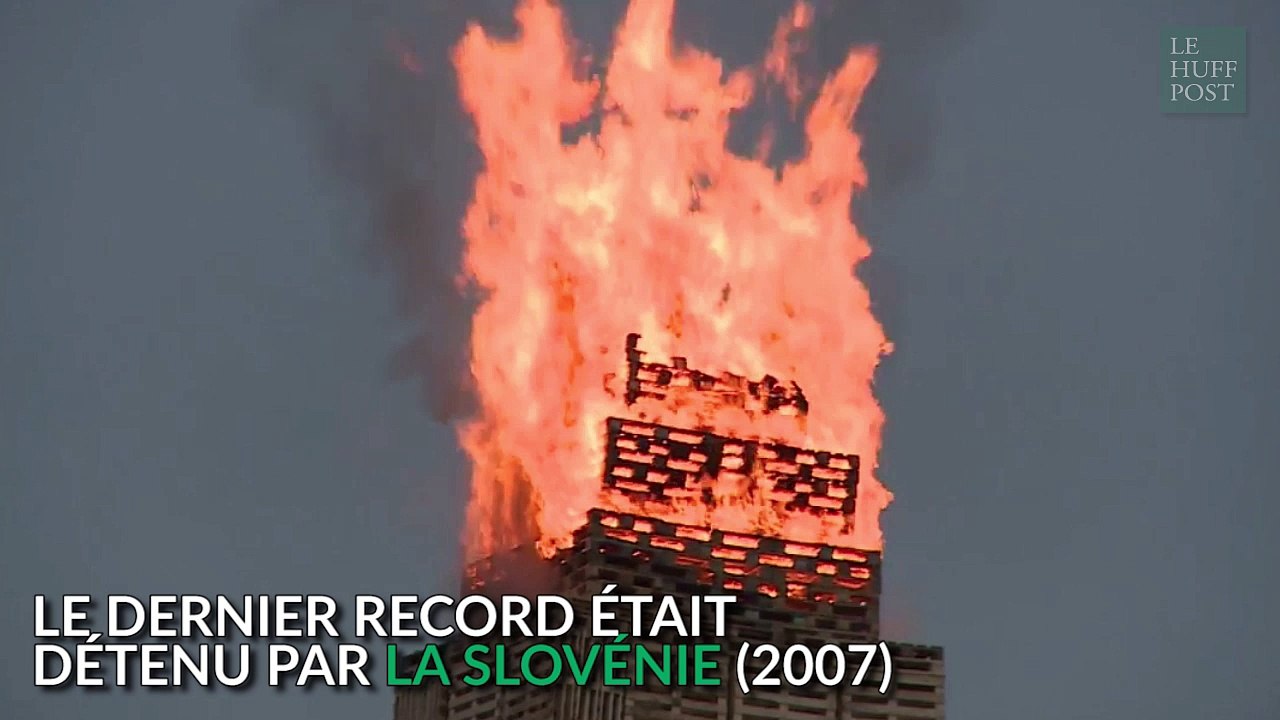 En Norvège, on célèbre le solstice d'été avec des feux géants