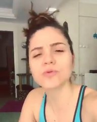 KadInlara spor yapın diyen kadın