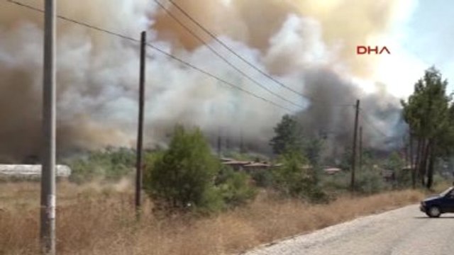 Antalya Tatil Merkezi Adrasan'da Orman Yangını -7