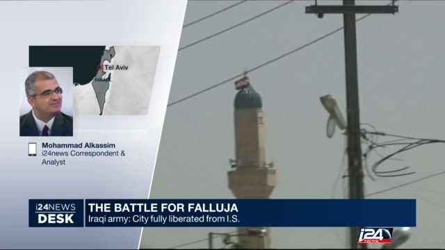 Iraqi army: Fallujah fully liberated from I.S.