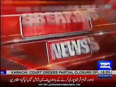 Khawaja Asif ignores Ishaque Dar's advice, Report by Shakir Solangi, Dunya News.