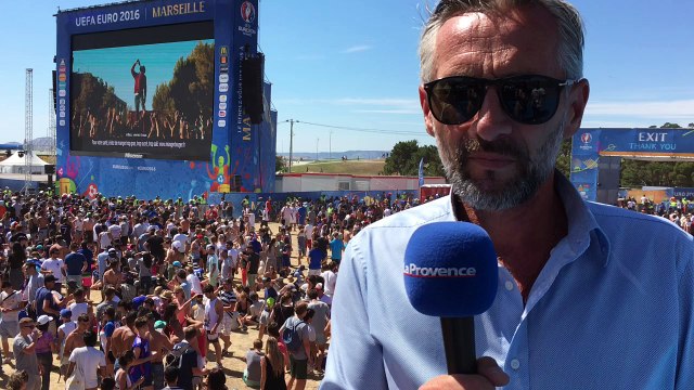 France-Irlande : Une véritable douche froide sur la fan zone à Marseille
