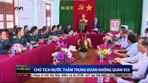 Chủ tịch nước Trần Đại Quang thăm trung đoàn không quân 925