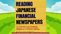 different   Reading Japanese Financial Newspapers