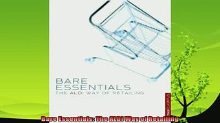 book online   Bare Essentials The ALDI Way of Retailing