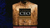 behold  China CEO Voices of Experience from 20 International Business Leaders