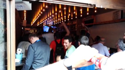 Les supporters toulousains explosent après le 2-1 de Griezmann